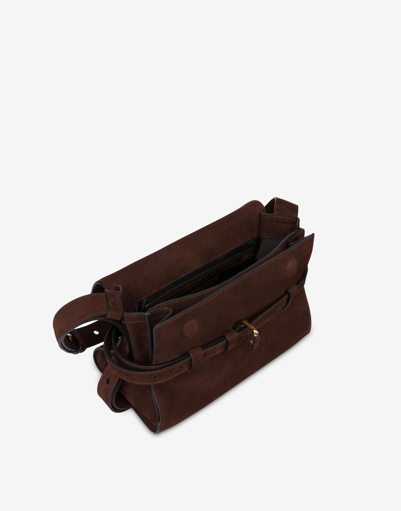 Moschino Tie Me bag shoulder Dark brown Moschino 2