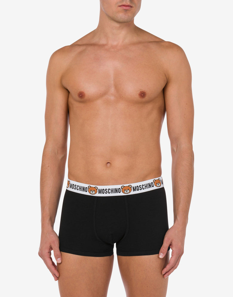Teddy Elastic Band set of 2 boxers Black Moschino 1