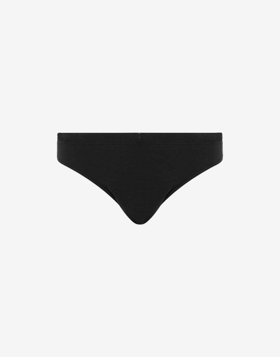 Swim slip Logo Band Black Moschino 0