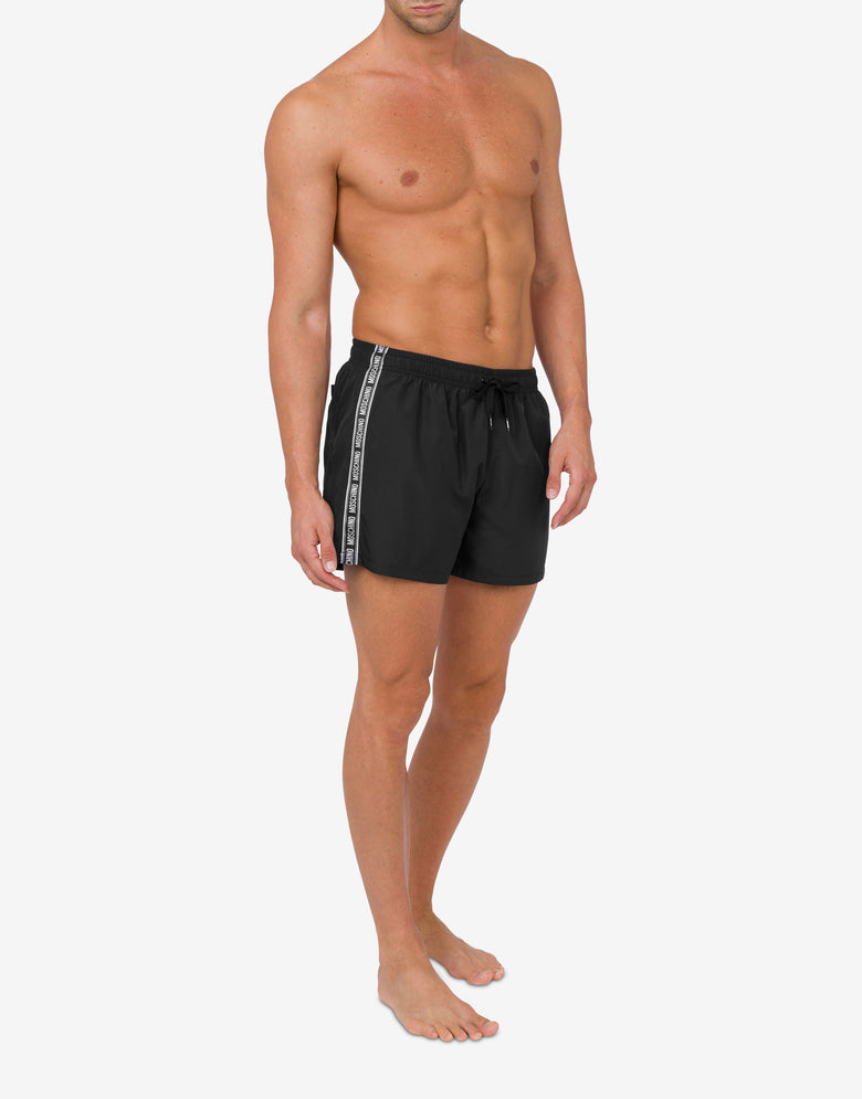 Swim boxer Logo Band Black Moschino 1