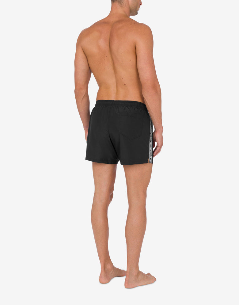 Swim boxer Logo Band Black Moschino 2