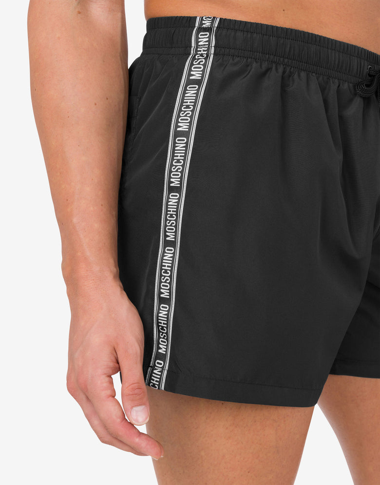 Swim boxer Logo Band Black Moschino 3