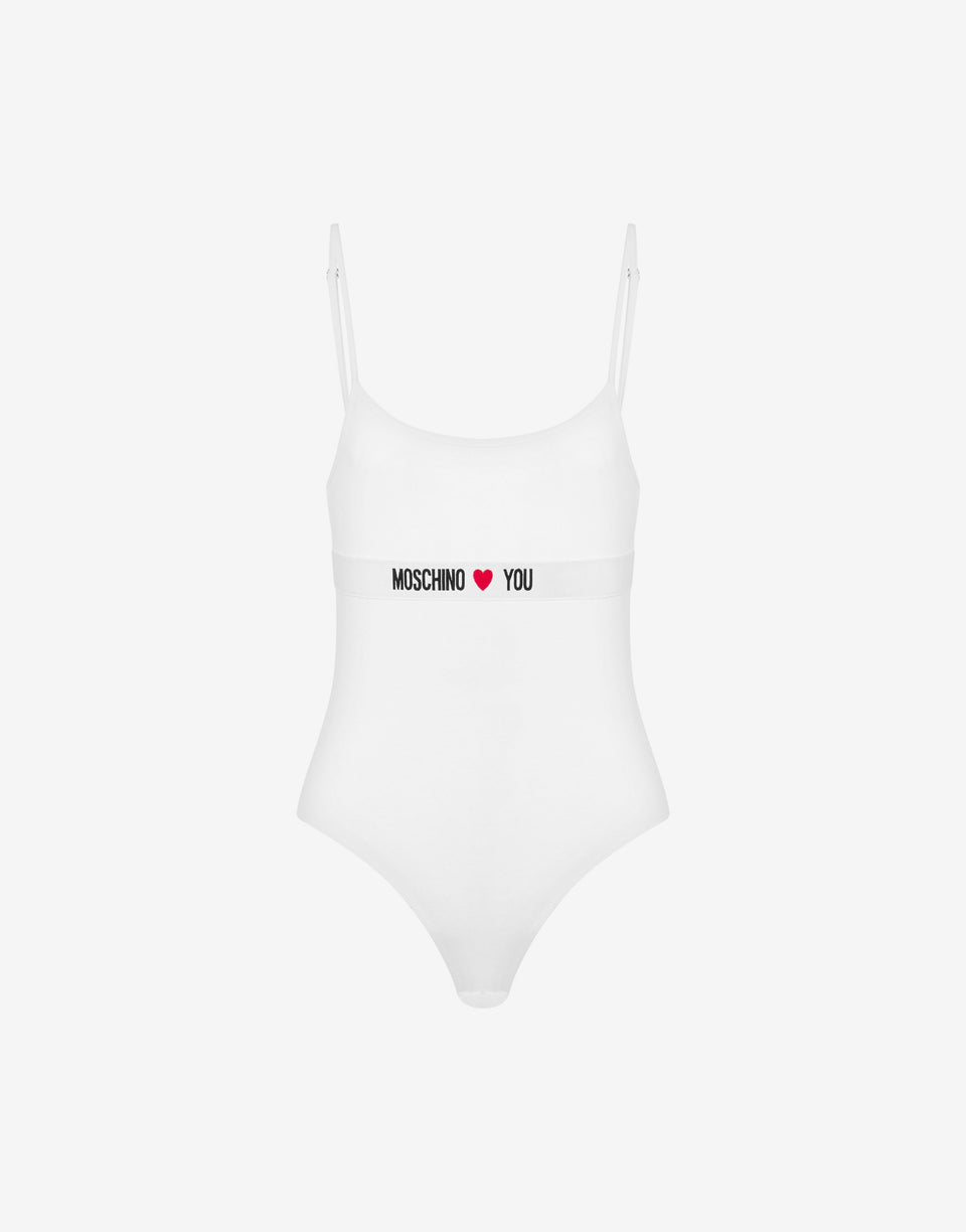 Moschino Loves You Bodysuit White Moschino 0