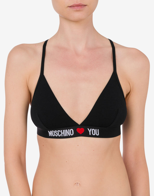 Moschino Loves YouSujetador Negro Moschino 1