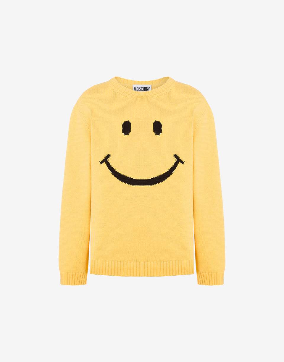 Pullover Smiley® Yellow Moschino 0
