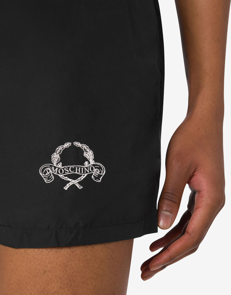 ๋ก๋  ํฌ๋ผ์ด ๋ก๊ณ  ๋น์น ๋ณต์ ์ผ์ธ  Black Moschino 3