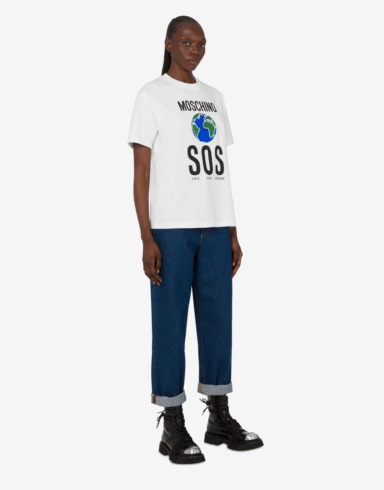 ํ๋ฆฐํธ ์ค๊ฐ๋ ์ฝํผ ์ ์ง ํฐ์
์ธ  White Moschino 1