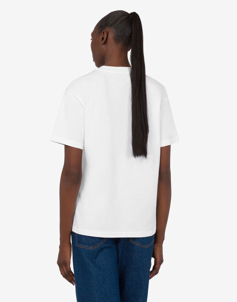 ํ๋ฆฐํธ ์ค๊ฐ๋ ์ฝํผ ์ ์ง ํฐ์
์ธ  White Moschino 3