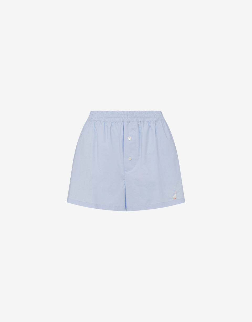 ํฌํ๋ฆฐ ๋ฐ๋ฐ์ง Goose Azure Moschino 0