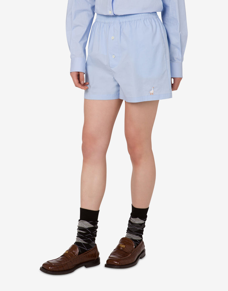 ํฌํ๋ฆฐ ๋ฐ๋ฐ์ง Goose Azure Moschino 2