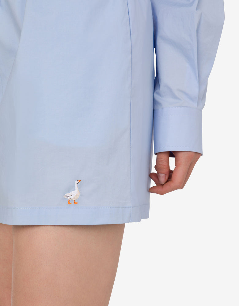 ํฌํ๋ฆฐ ๋ฐ๋ฐ์ง Goose Azure Moschino 4