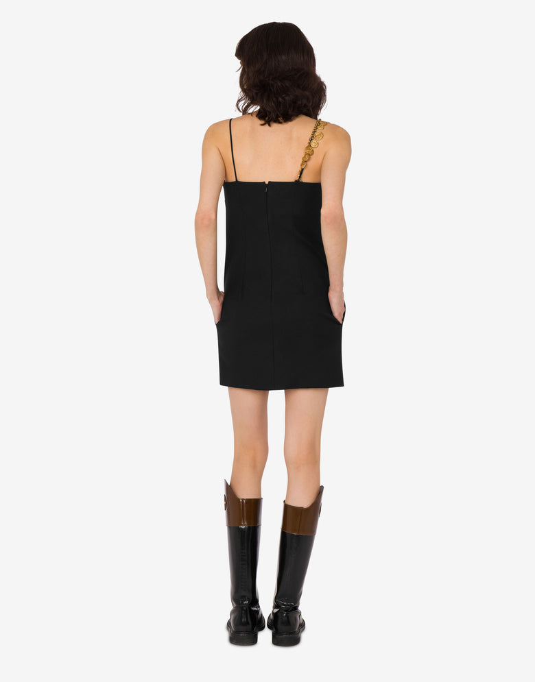 Robe en laine  Noir Moschino 2
