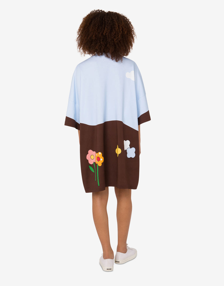 ํค๋น ์ฝํผ ์ค๋ฒ์ฌ์ด์ฆ ๋๋ ์ค Archive Multicoloured Moschino 2