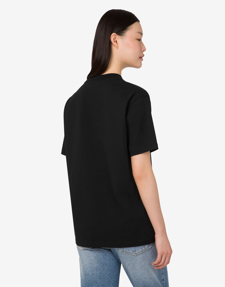 T-shirt en jersey de coton biologique Moschino Teddy Bear Noir Moschino 3