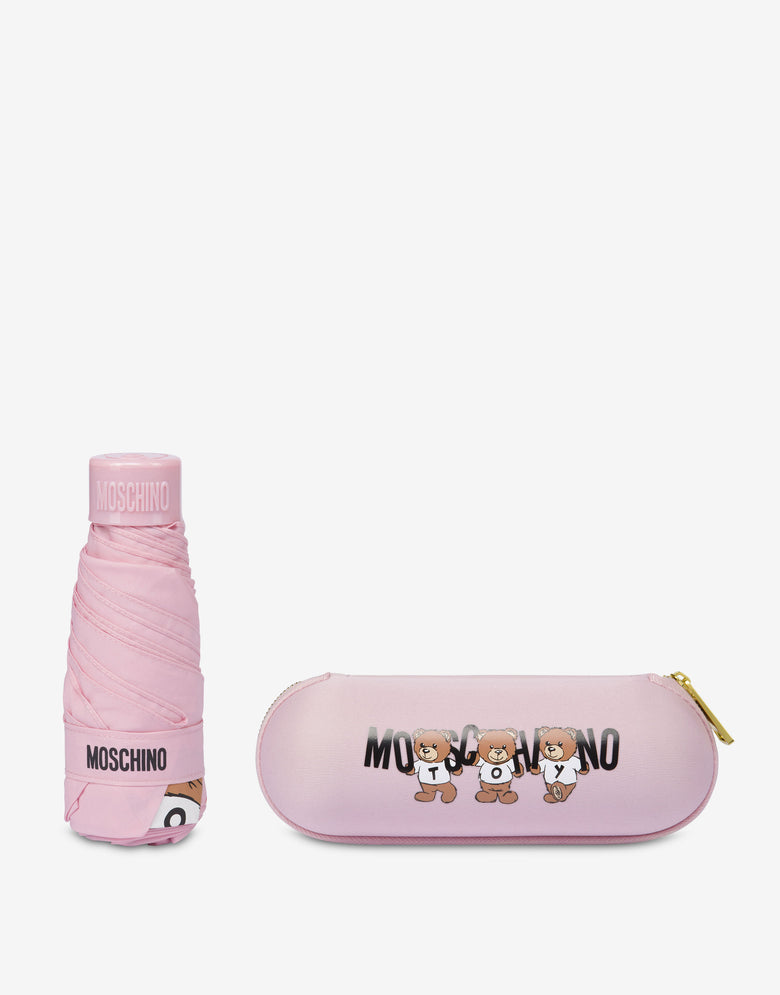 Moschino Teddy Bear Supermini Umbrella Confetti pink Moschino 2