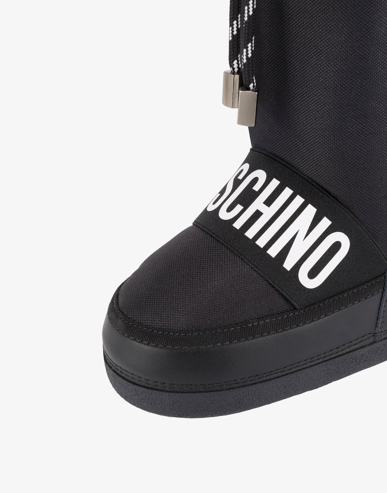 Snow boots Elastic Band Black Moschino 3