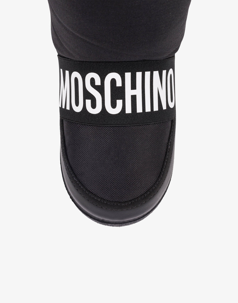 Snow boots Elastic Band Black Moschino 4