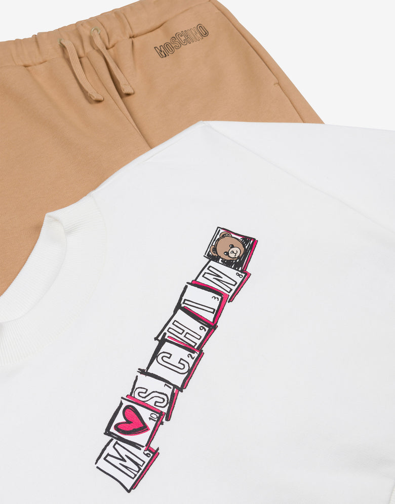 ํ๋ฆฐํธ ์ฝํผ ์ค์จํธ์
์ธ ์ ํฌ์ธ  ์ธํธ Beige Moschino 2