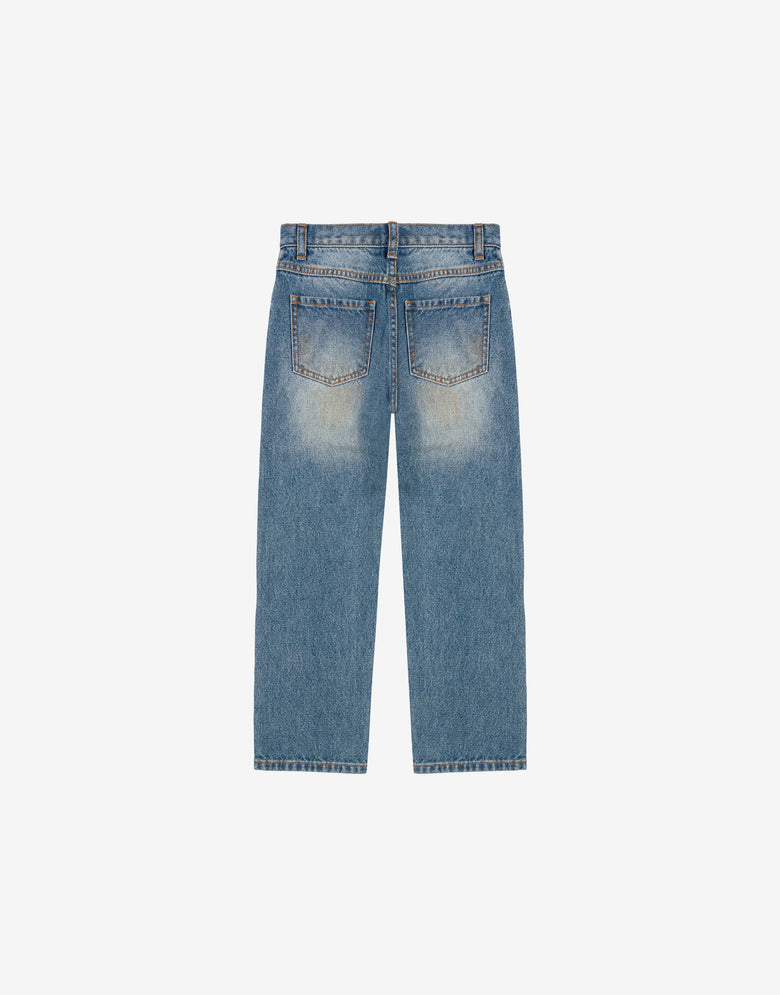 ๋ฐ๋ ํฌ์ธ  Blue Denim Moschino 1