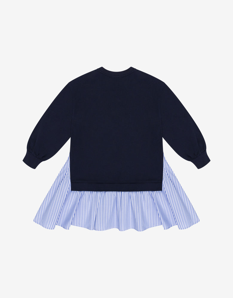 ํ๋ฆฐํธ ์ค์จํธ์
์ธ ์ ์คํธ๋ผ์ดํ ์ฝํผ ํฌํ๋ฆฐ ๋๋ ์ค Dark blue Moschino 1