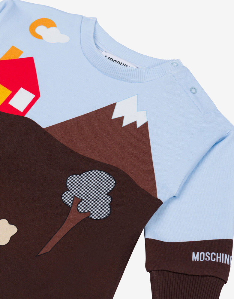 ์ฝํผ ํ๋ฆฌ์ค ๋๋ ์ค ์์นด์ด๋ธ Azure Moschino 2
