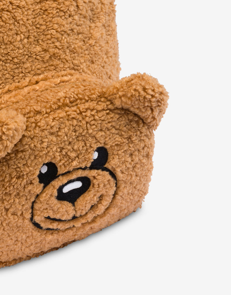 Moschino Teddy Bear soft fabric backpack Caramel Moschino 3