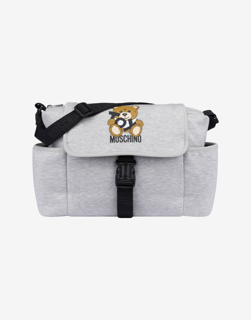 Moschino Teddy Bear diaper bag Melange Grey Moschino 0