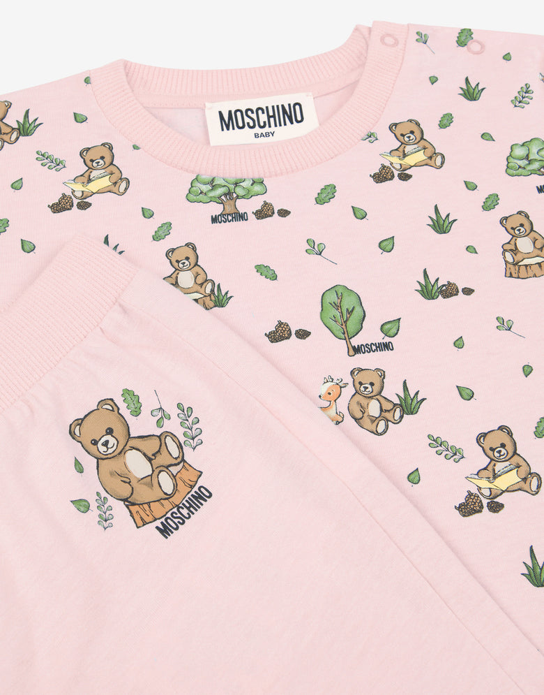 ๋ชจ์คํค๋
ธ ํ
๋ ๋ฒ ์ด ์ฝํผ ์ ์ง ํฐ์
์ธ ์ ํฌ์ธ  ์ธํธ Confetti pink Moschino 2