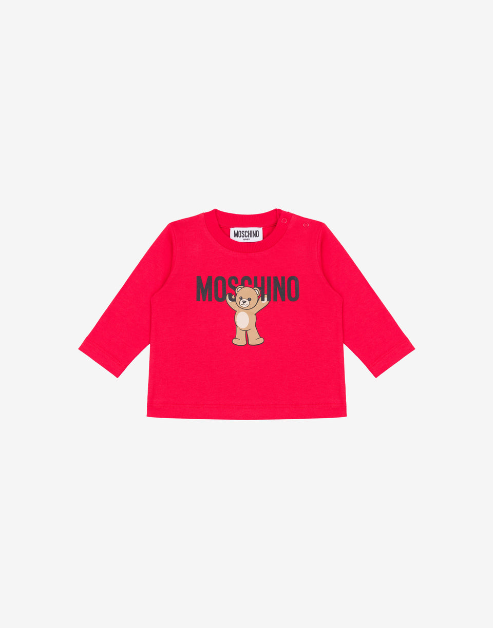 ๋ชจ์คํค๋
ธ ํ
๋ ๋ฒ ์ด ์ฝํผ ์ ์ง ๋งฅ์ ํฐ์
์ธ  Bright red Moschino 0