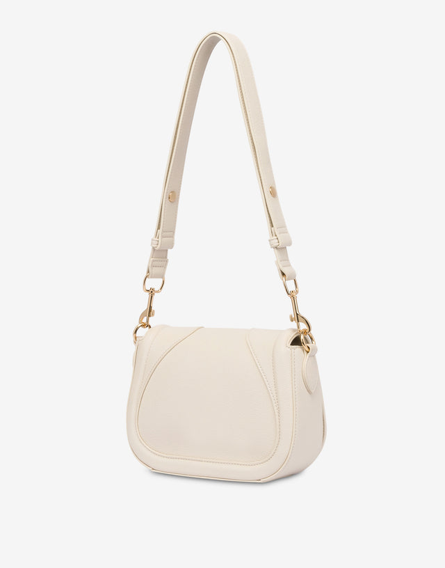 ๋งฅ์ ๋ก๊ณ ๊ฐ ์ฅ์๋ ์๋๋ฐฑ White Love Moschino 1