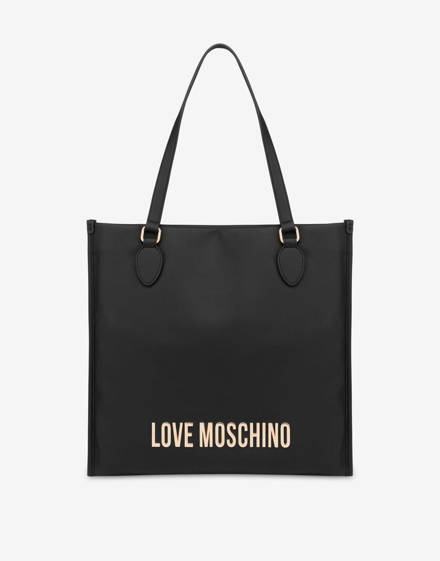 Shopper avec logo Noir Love Moschino 0