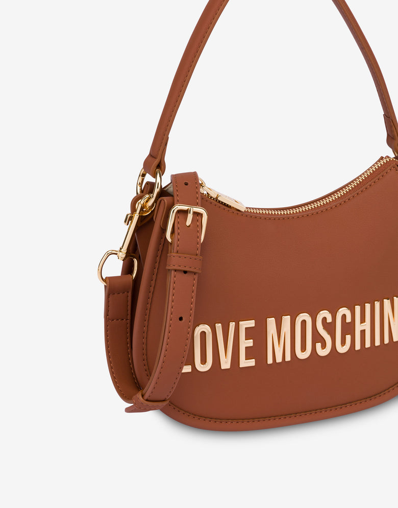 ๋ก๊ณ ๊ฐ ์๋ ํธ๋ณด๋ฐฑ Brown Love Moschino 3