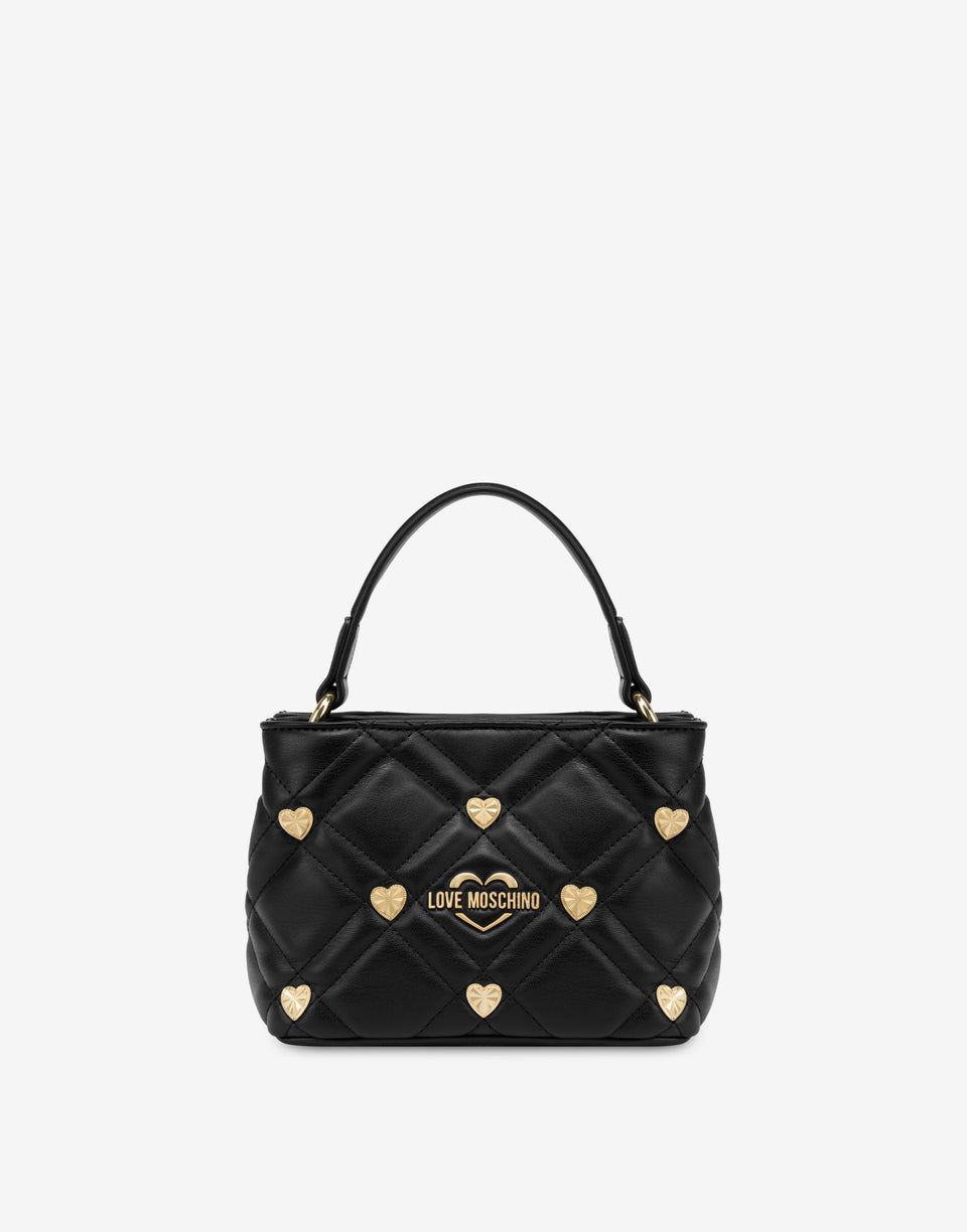 Mini bolsa Sweet Studs Negro Love Moschino 0