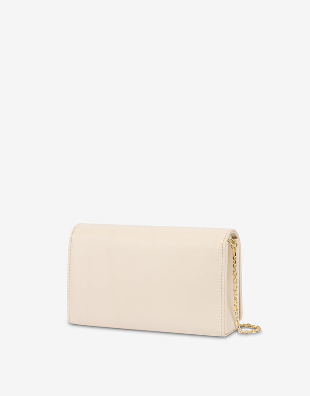 ์ค๋งํธ ๋ฐ์ผ๋ฆฌ ๋ฐฑ์ ๋ก๊ณ ๊ฐ ์๊ฒจ์ง ์ฌ์ฅ ๋ชจ์ ์ฅ์ Ivory Love Moschino 1