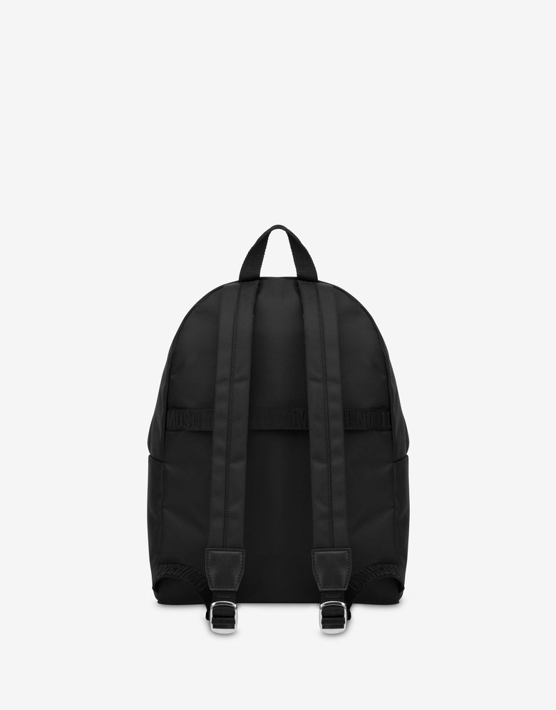 Nylon backpack Black Love Moschino 1