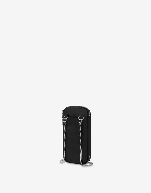 Bolsa de nylon para móvil  Negro Love Moschino 1