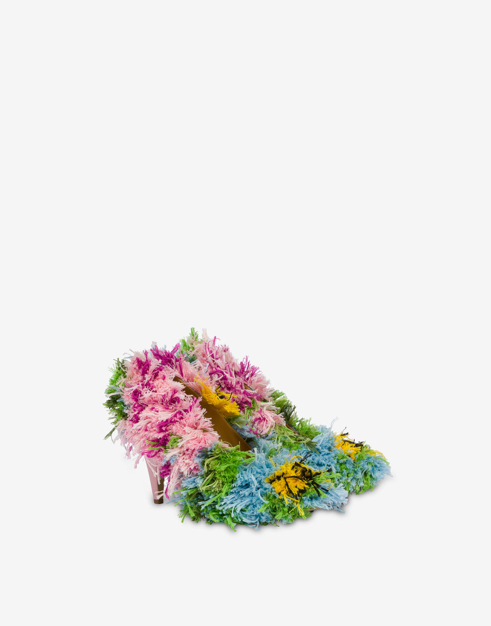 Tufting pumps Multicoloured Moschino 0