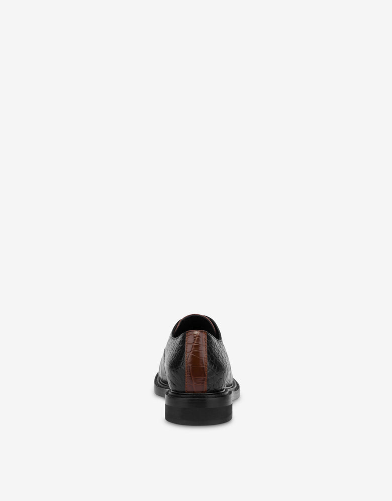 Olivia Derby Black Moschino 2