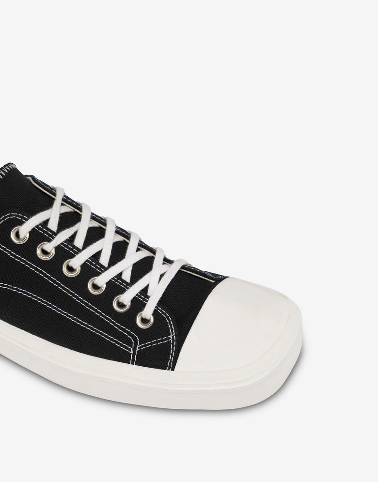 Sneakers in canvas Edge Black Moschino 3