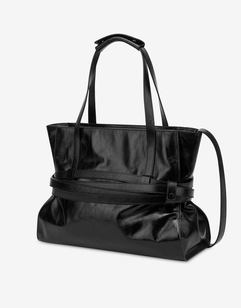 Tote Moschino Tie Me Black Moschino 1