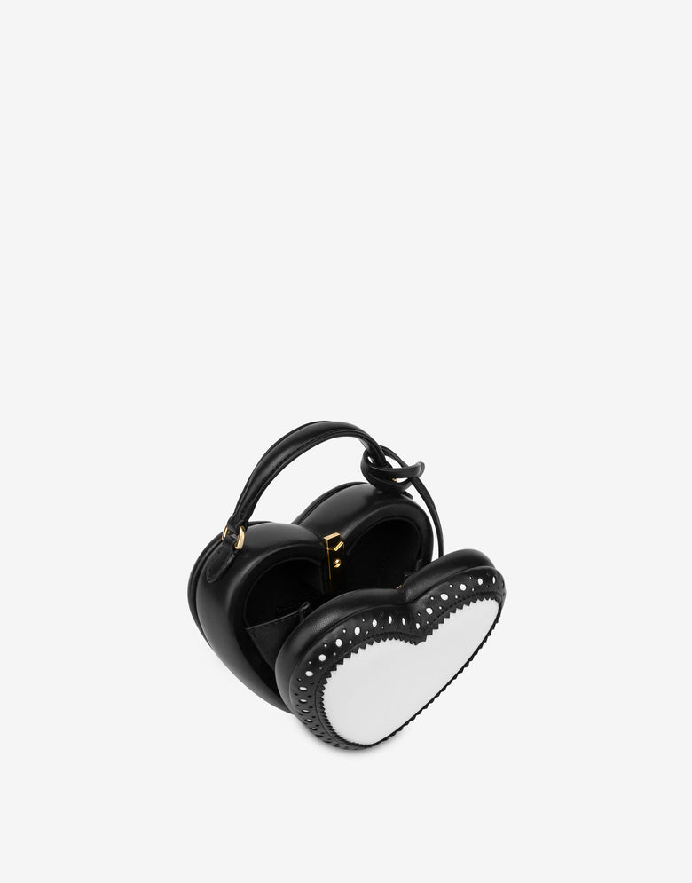 Mini-Handtasche Love Me Weiß Moschino 2