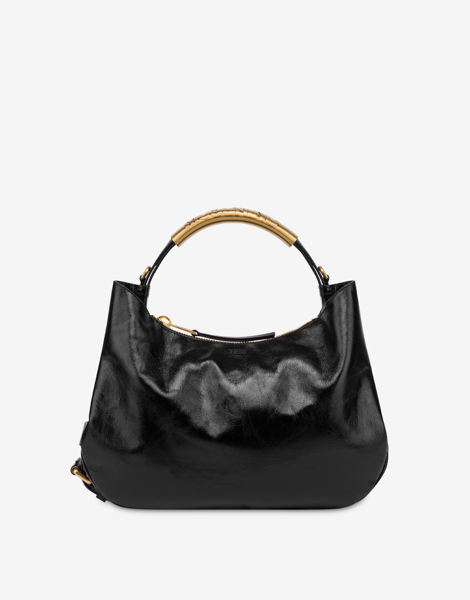 Moschino Handle Me ํธ๋๋ฐฑ Black Moschino 0