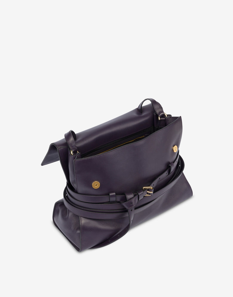 Sac Moschino Tie Me Medium Violet foncé Moschino 2