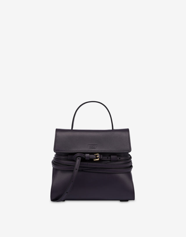 Moschino Tie Me Bag Small Violet foncé Moschino 0