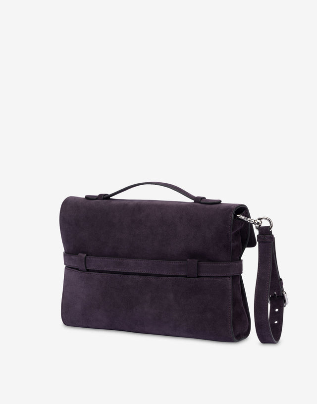 Pochette Moschino Tie Me : Exclusivité en Ligne Violet foncé Moschino 1