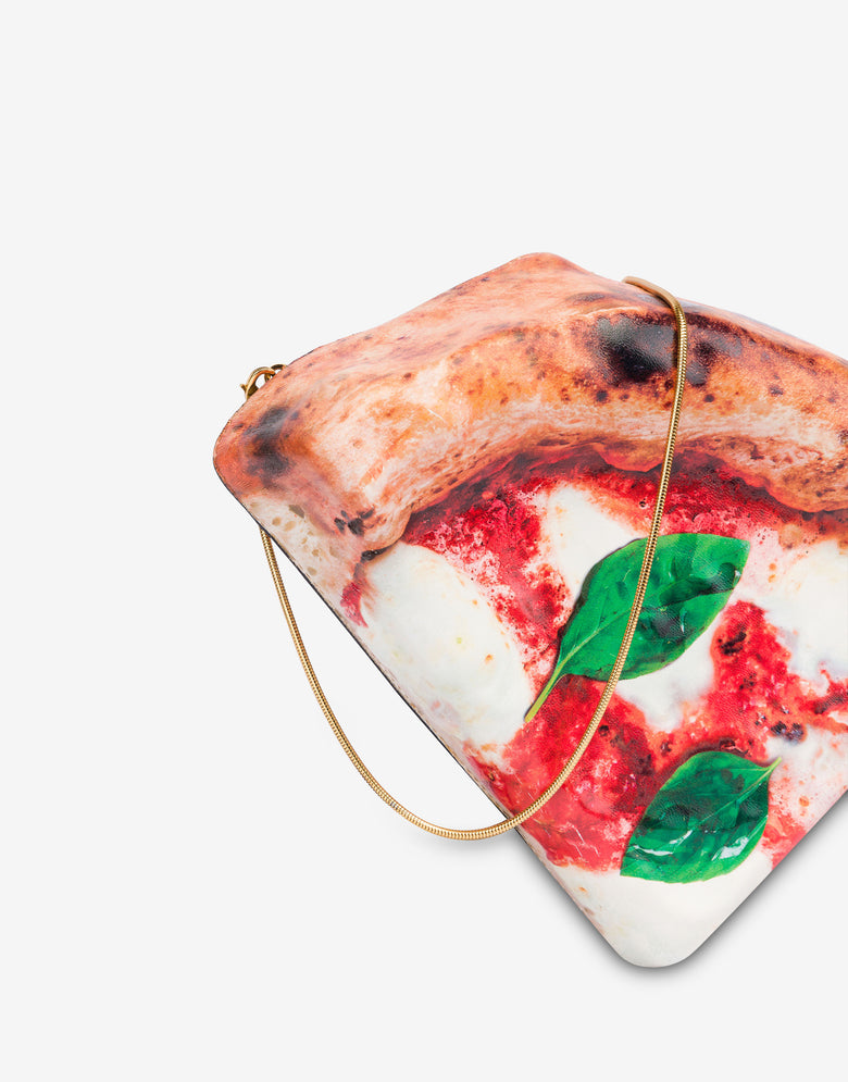 Sac Pizza Rouge Moschino 3