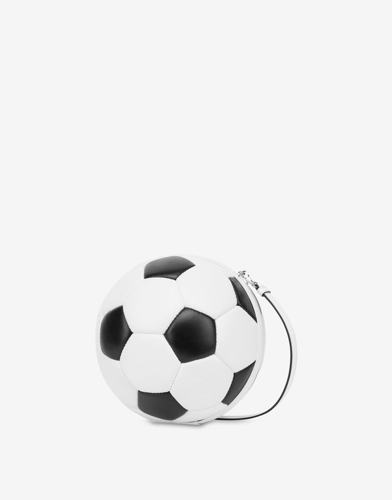 Football Bag White Moschino 1