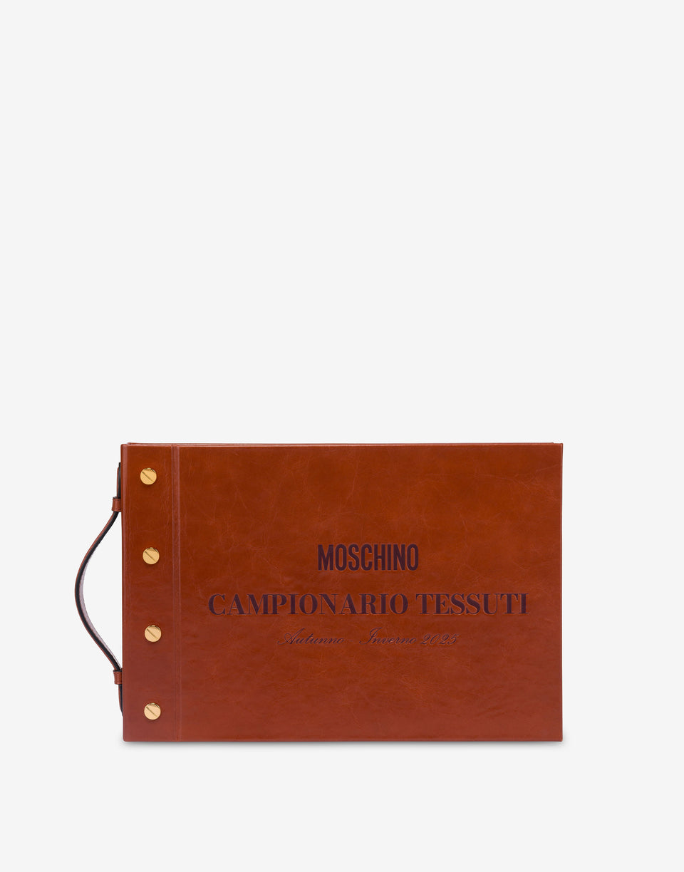 Fabric briefcase bag Leather Moschino 0