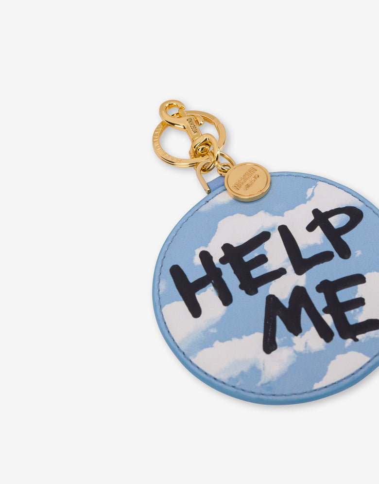 Portachiavi Archive Clouds Azzurro Moschino 2