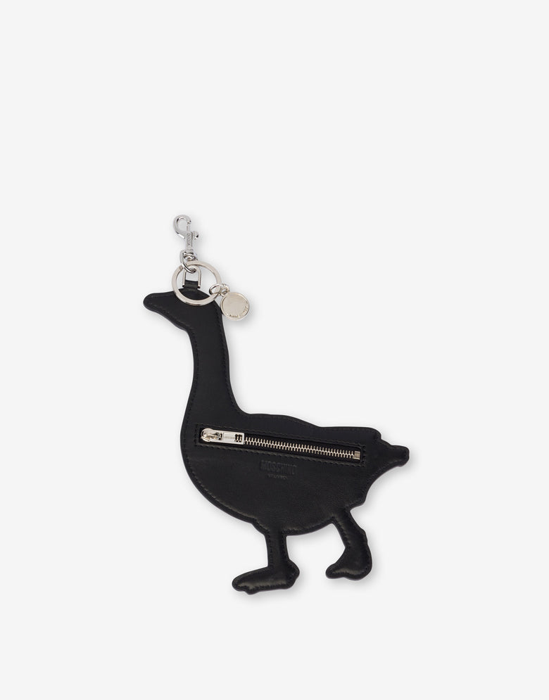 Schlüsselanhänger Gans Weiß Moschino 1
